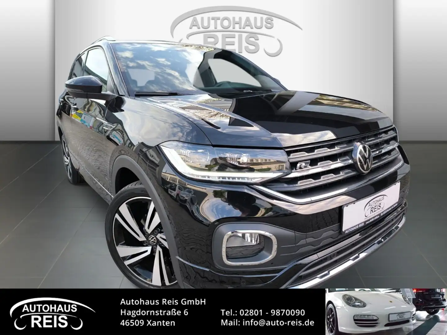Volkswagen T-Cross 1.0 TSI DSG ACC DAB LED SITZHZG. APP CONNECT NAVI Noir - 1