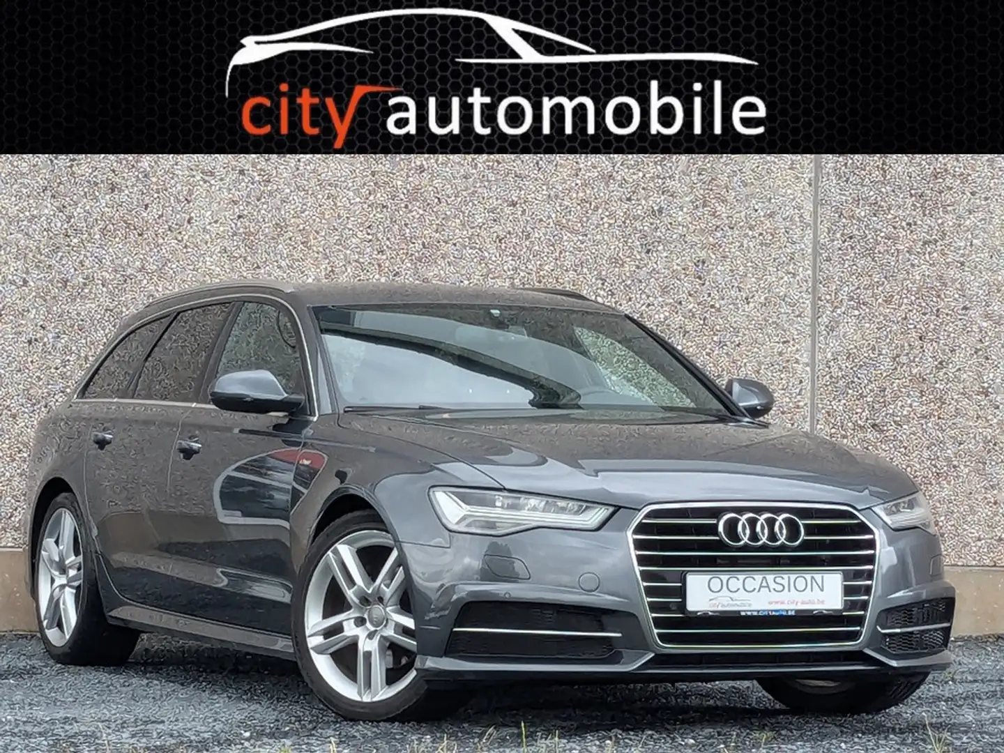 Audi A6 Avant 2.0 TDI S-TRONIC S-LINE GPS BLUETOOTH CAMERA Grijs - 1