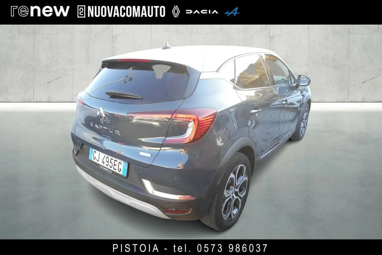 Renault Captur 1.6 plug-in hybrid Intens E-Tech 160cv auto my21 Blu/Azzurro - 2