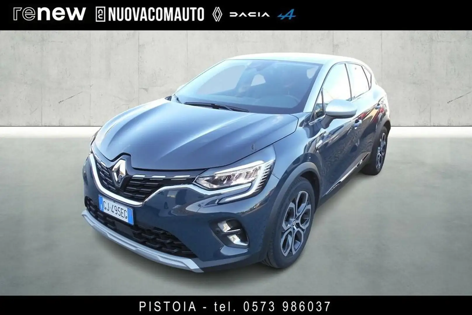 Renault Captur 1.6 plug-in hybrid Intens E-Tech 160cv auto my21 Blu/Azzurro - 1