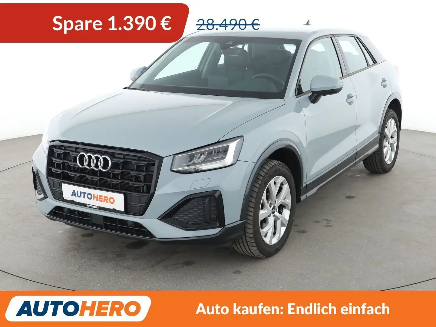 Audi Q2 35 TDI advanced Aut.*NAVI*LED*ACC*CAM* Grau - 1