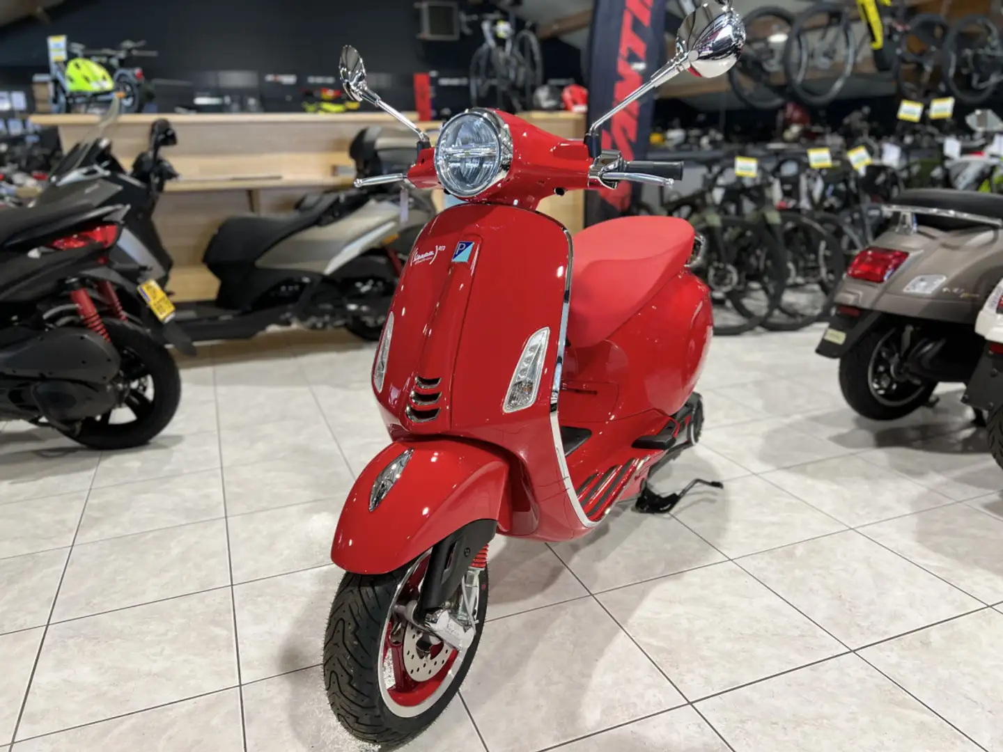 Vespa Elettrica 70 Km/h Red Rojo - 2