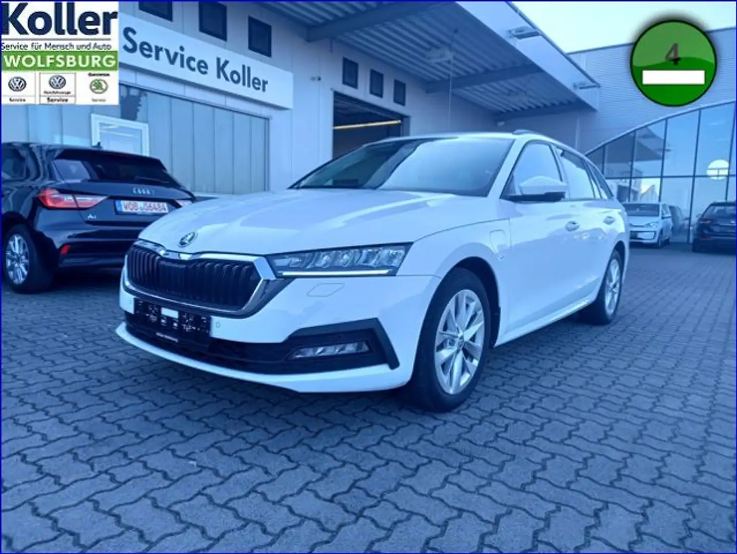 Skoda Octavia Combi 1.4 TSI iV DSG Navi ACC Matrix CAM Weiß - 2