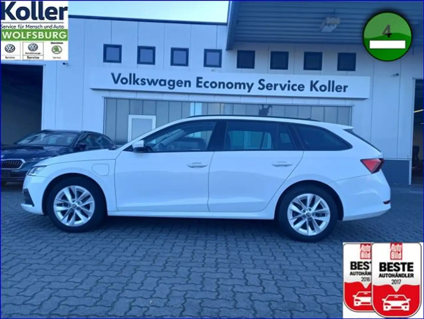 Skoda Octavia Combi 1.4 TSI iV DSG Navi ACC Matrix CAM Weiß - 1