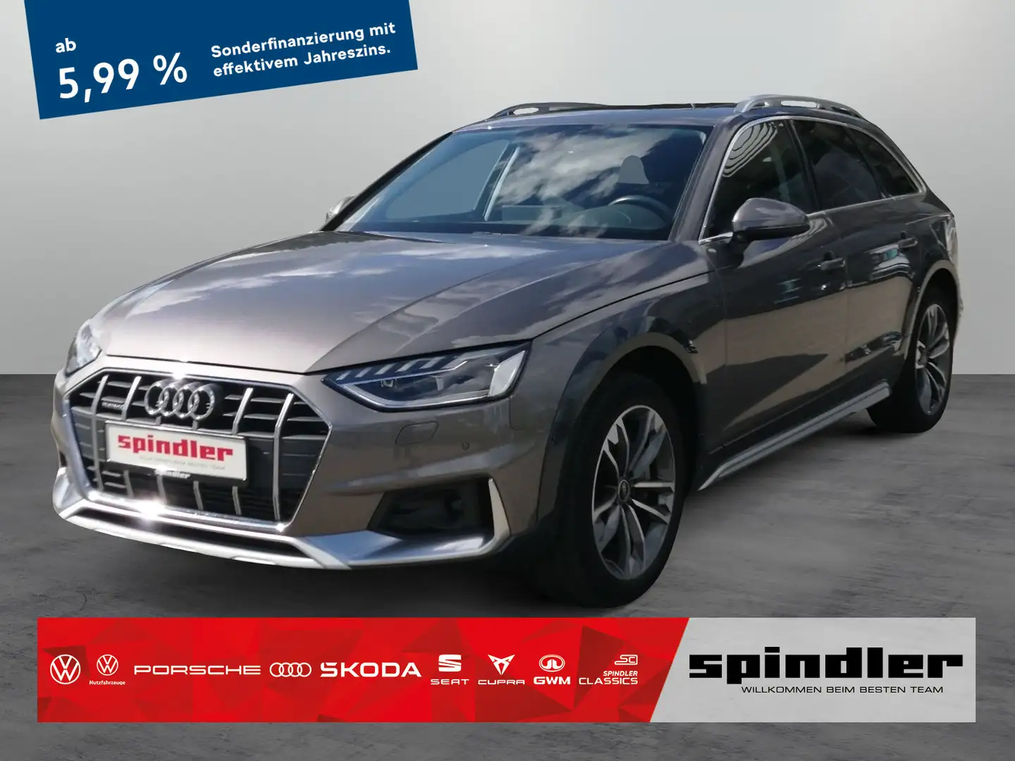 Audi A4 allroad A4 allroad 45 TFSI qu S-tronic Matrix Pano Sound Grau - 1