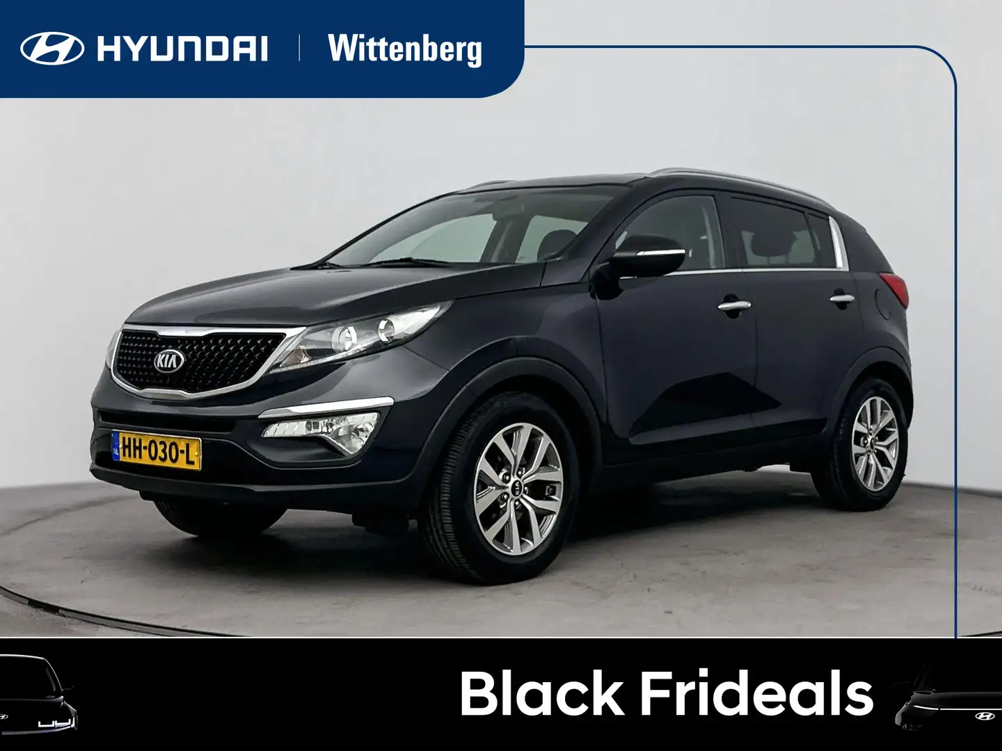 Kia Sportage 1.6 GDI X-TREME DYNAMICLINE | ORIGINEEL NL | LEDER Noir - 1