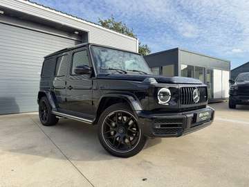 G 63 AMG / NICHT PACK / EXCLUSIVE INTERIOR PLUS / 22" / CARBON / BURMEISTER / MASSAGE / LICHTE VRACHT / BTW AFTR