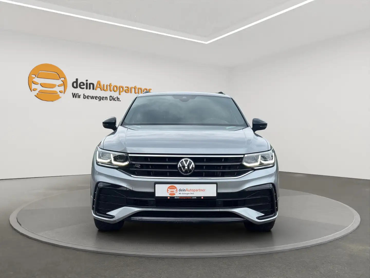 Volkswagen Tiguan Allspace 2.0TDI 4 Motion R-Line LED/LEDER/AHK/STHZ Silber - 2