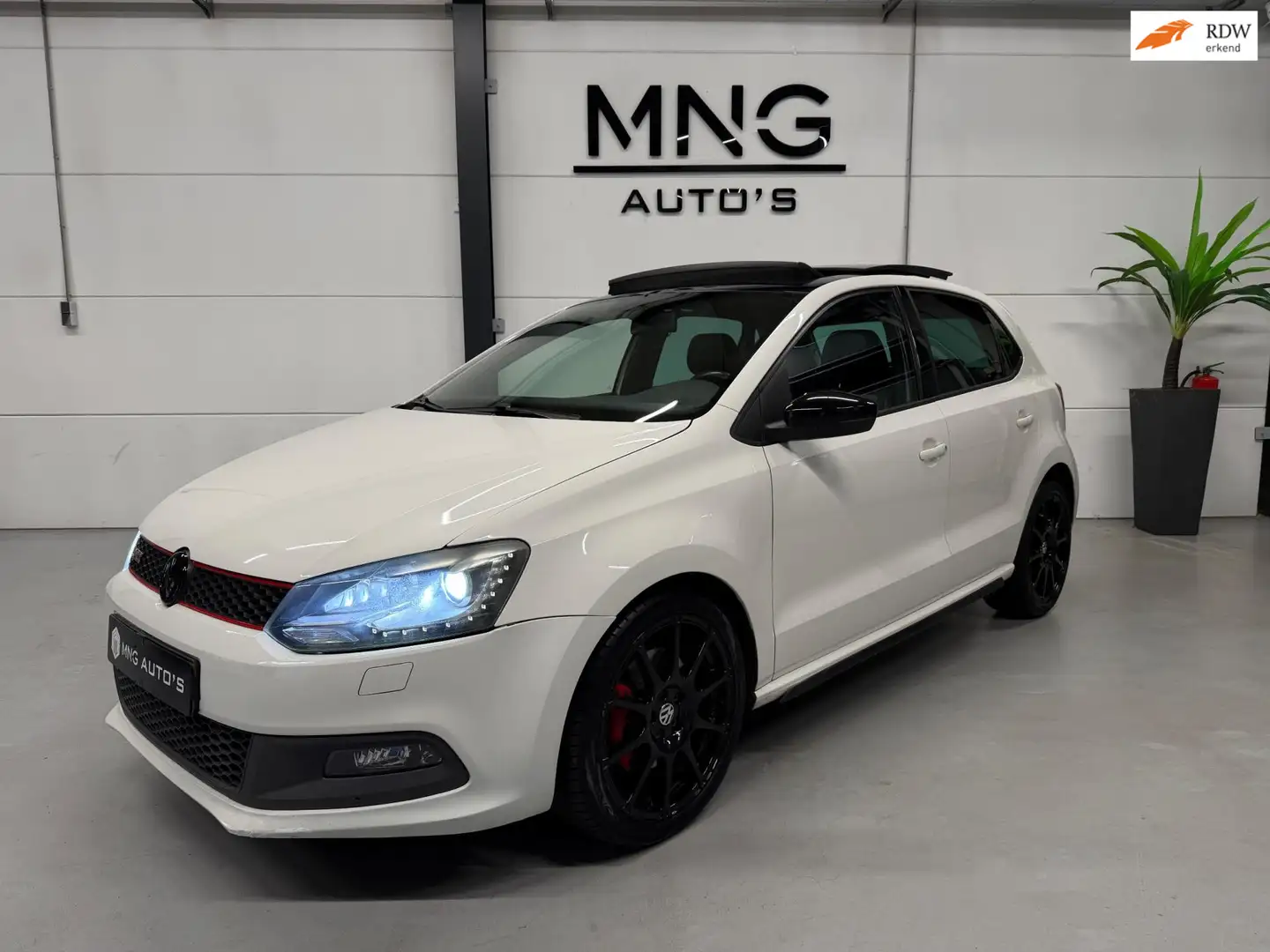 Volkswagen Polo GTI 1.4 TSI GTI|PANO|Leder|StoelVw|CARPLAY|NAP|VOL!| Alb - 1