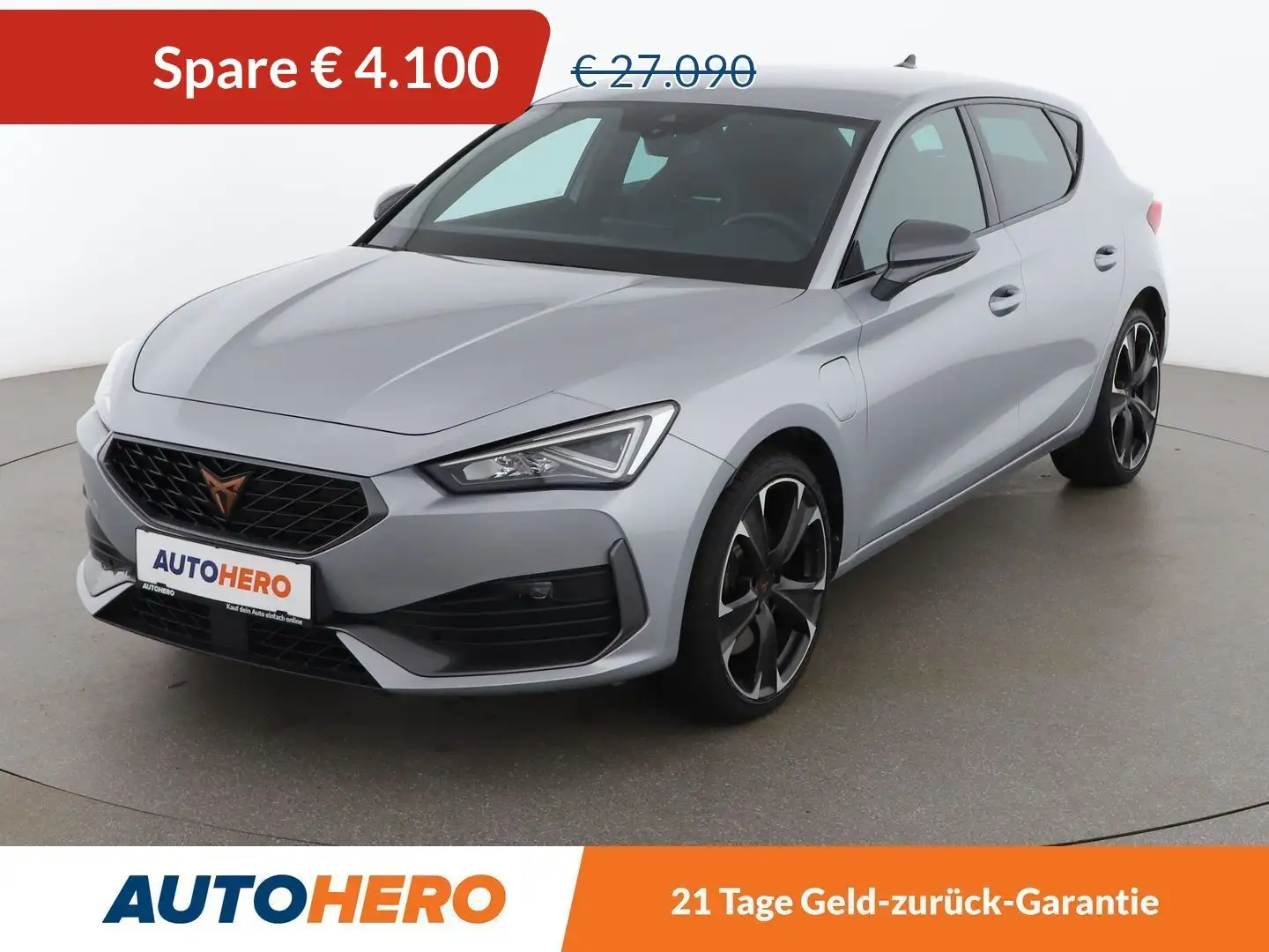 CUPRA Leon 1.4 e-HYBRID Срібний - 1