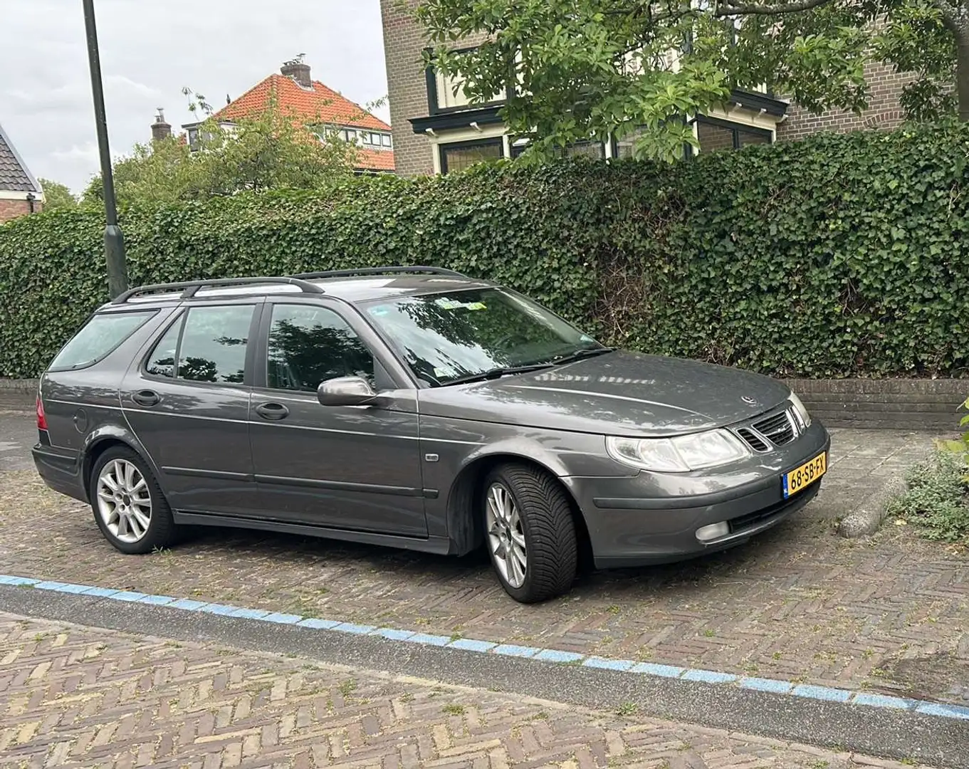 Saab 9-5 2.0t Lin. Bns Pack Grijs - 1