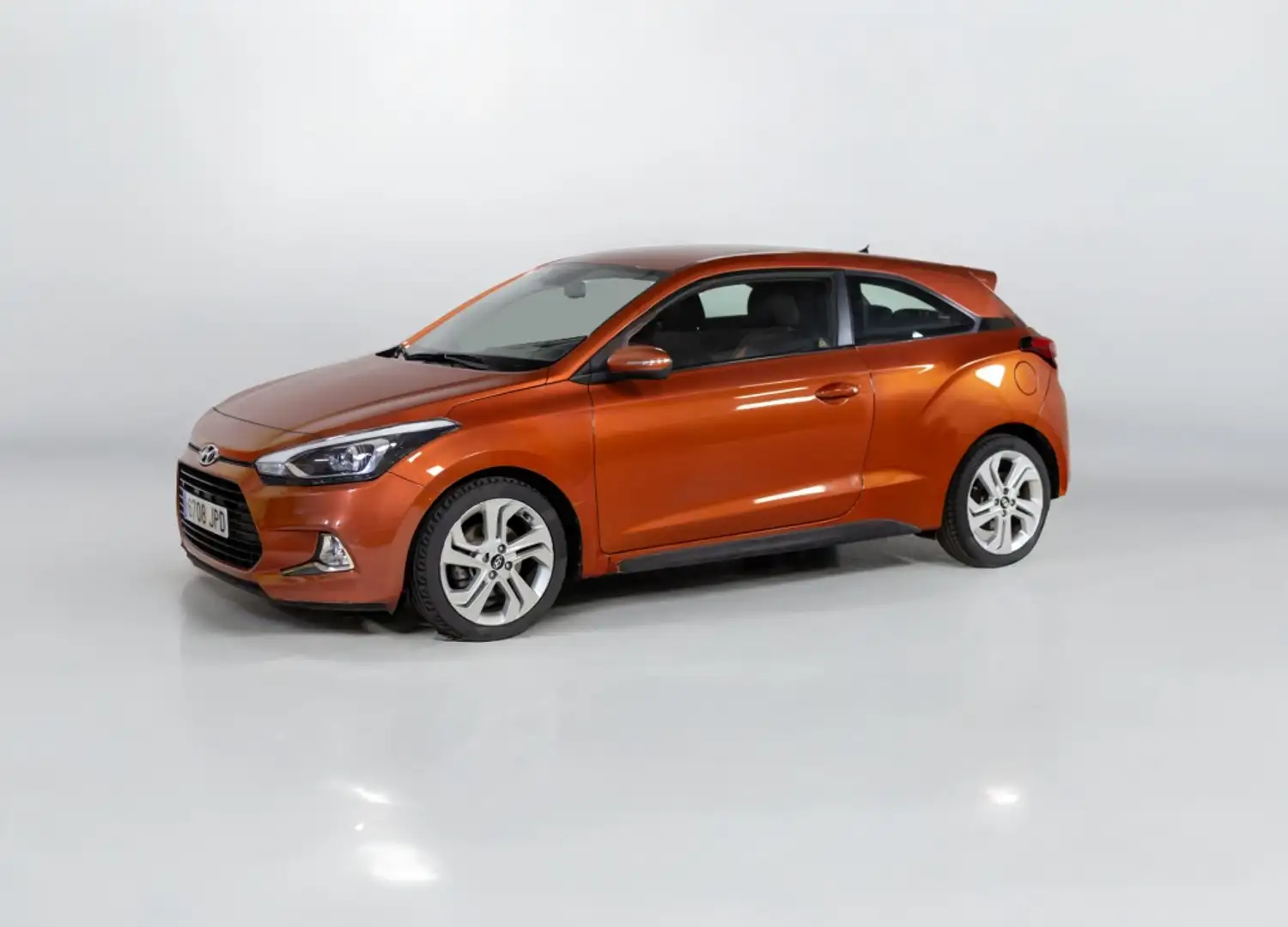 Hyundai i20 Coupé 1.0 TGDI BD Tecno Orange 120 Oranje - 1