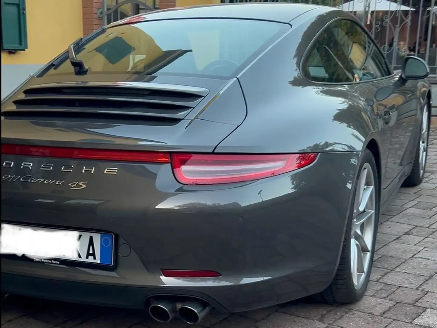 Porsche 991 3.8 4S crono sport Gris - 1