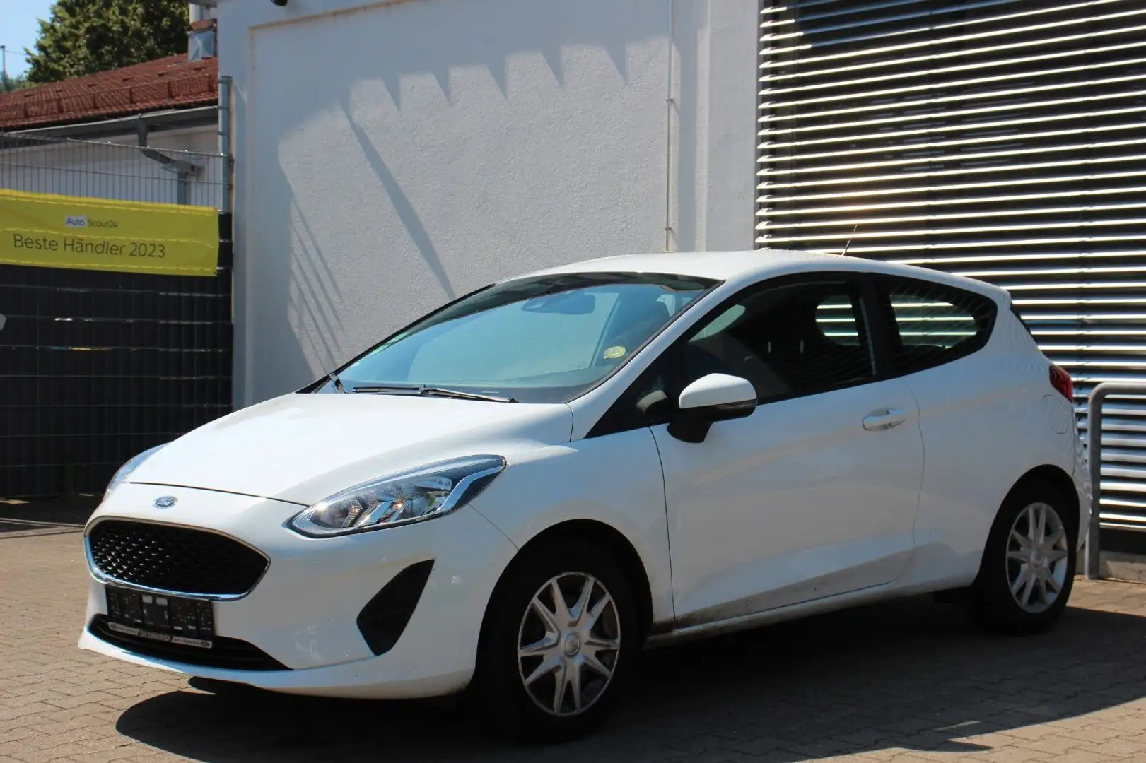 Ford Fiesta 1.5TDCi # Tempomat # Klima # PDC # Euro 6 Blanc - 1