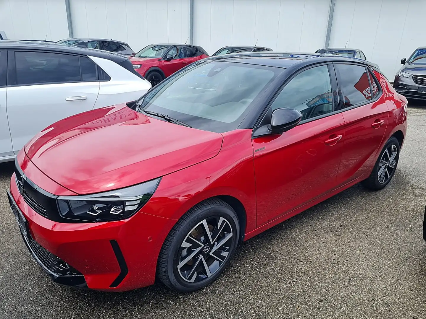 Opel Corsa-e 50kWh e-GS Line Rot - 1