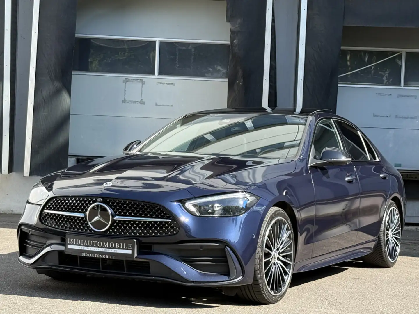 Mercedes-Benz C 300 AMG LED MBUX Pano Head-Up Standheizu. 360° Bleu - 1