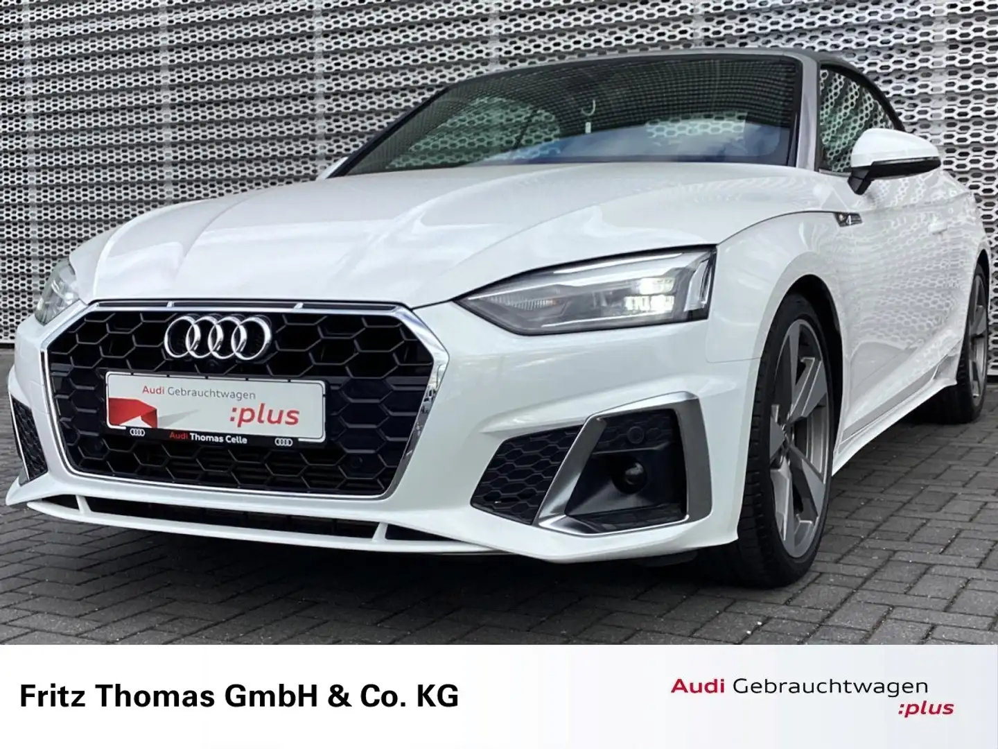 Audi A5 Cabriolet 35 TFSI S tronic S Line LED Navi RKamera Grau - 1