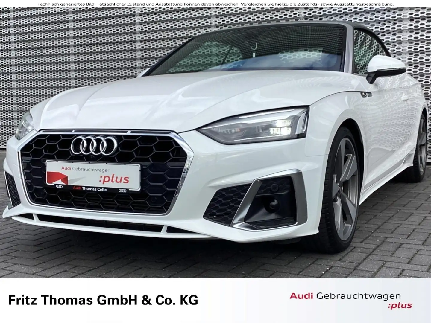 Audi A5 Cabriolet 35 TFSI S tronic S Line LED Navi RKamera Grau - 1