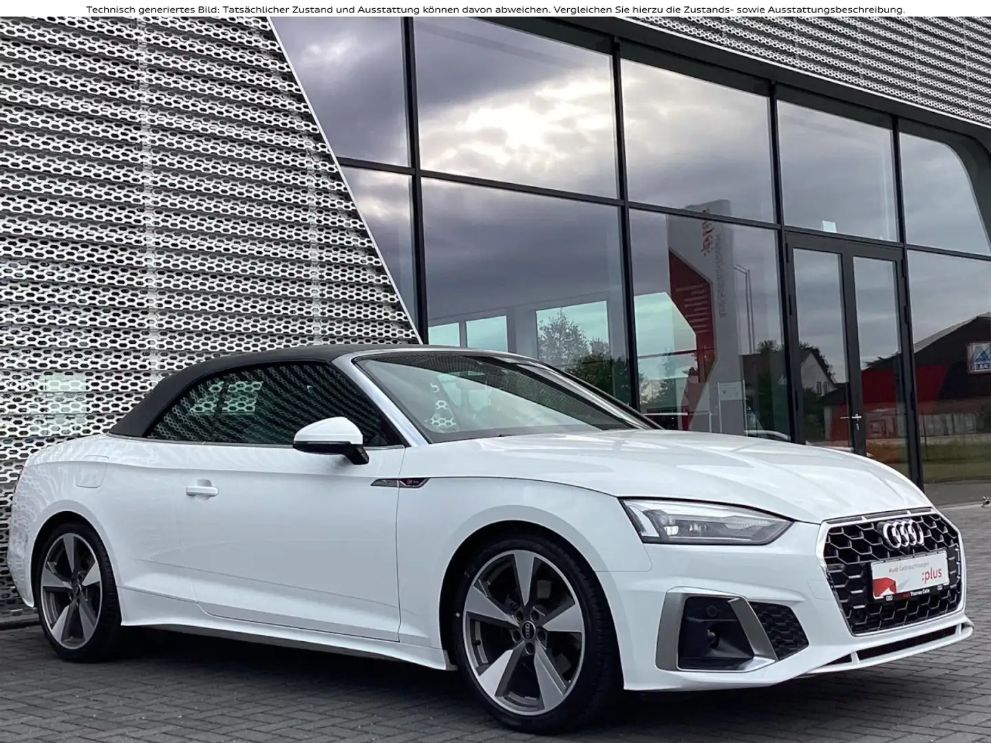 Audi A5 Cabriolet 35 TFSI S tronic S Line LED Navi RKamera Grau - 2