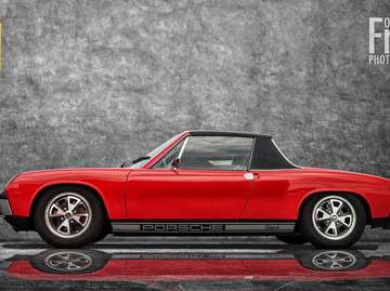 VW-Porsche 914-4 Chrommodell