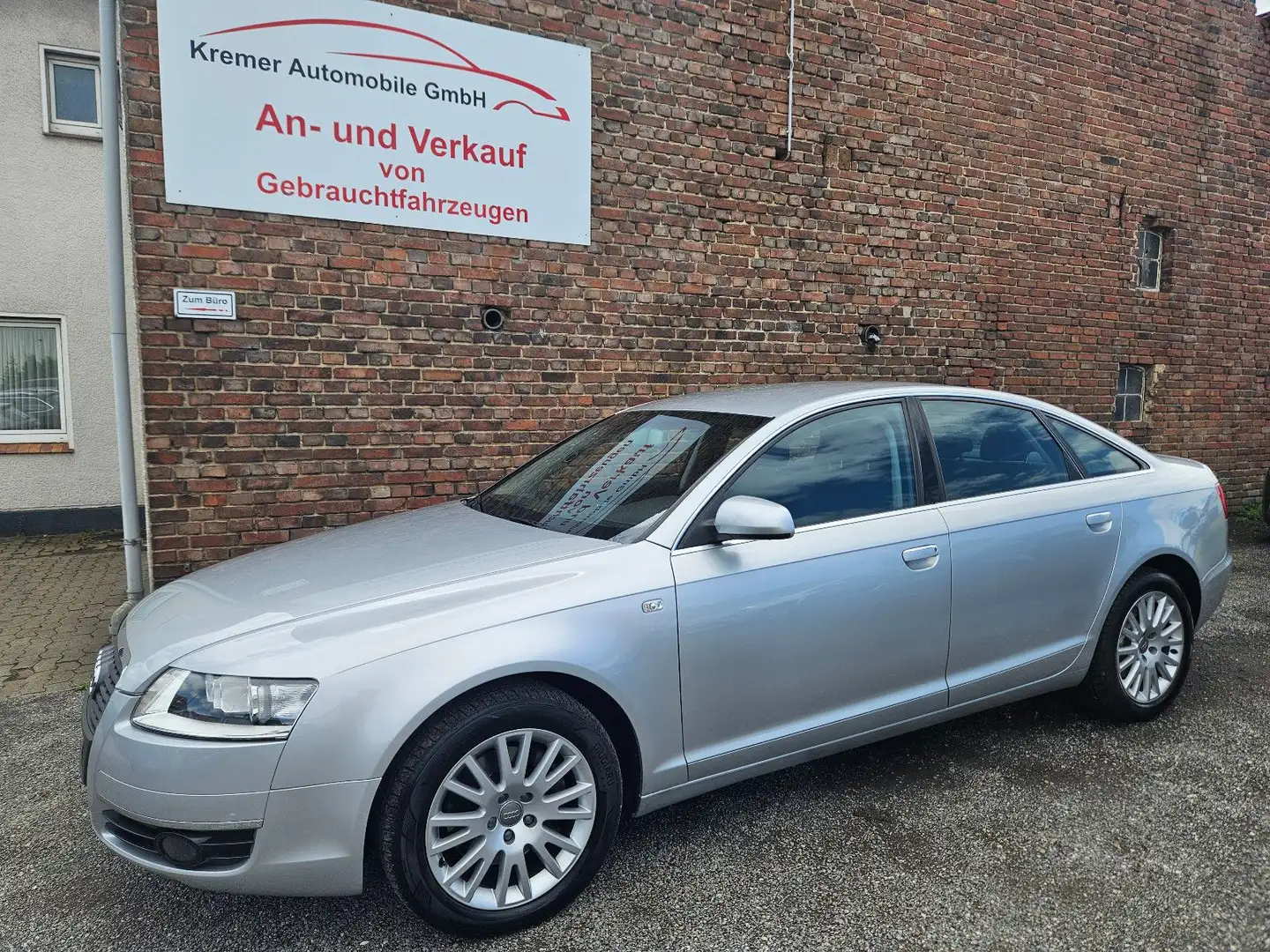 Audi A6 Lim. 2.7 TDI | 1.Hand | Scheckheftgepflegt Silber - 1