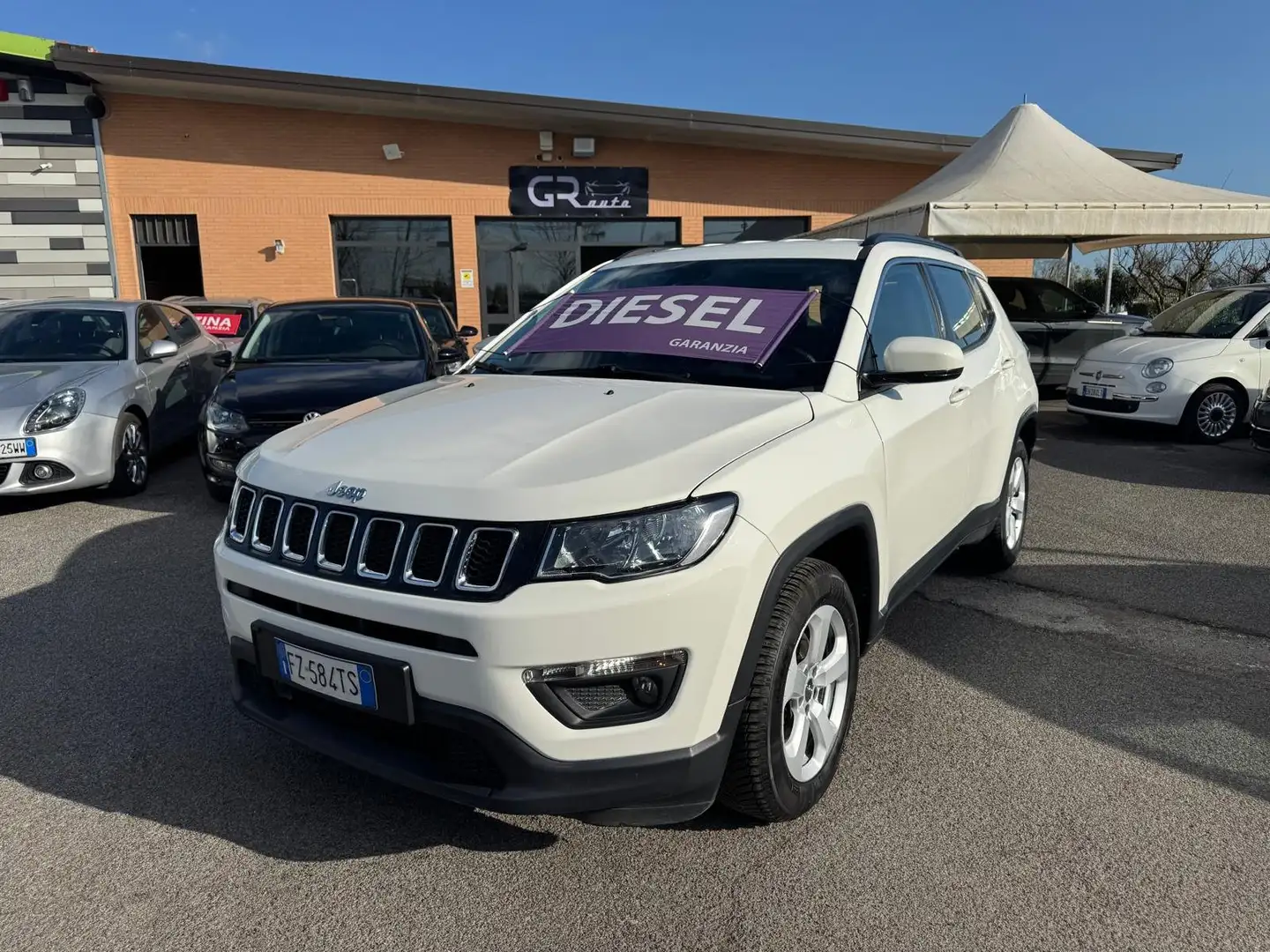 Jeep Compass Compass 1.6 mjt Longitude 2wd 120cv my19 Bianco - 1