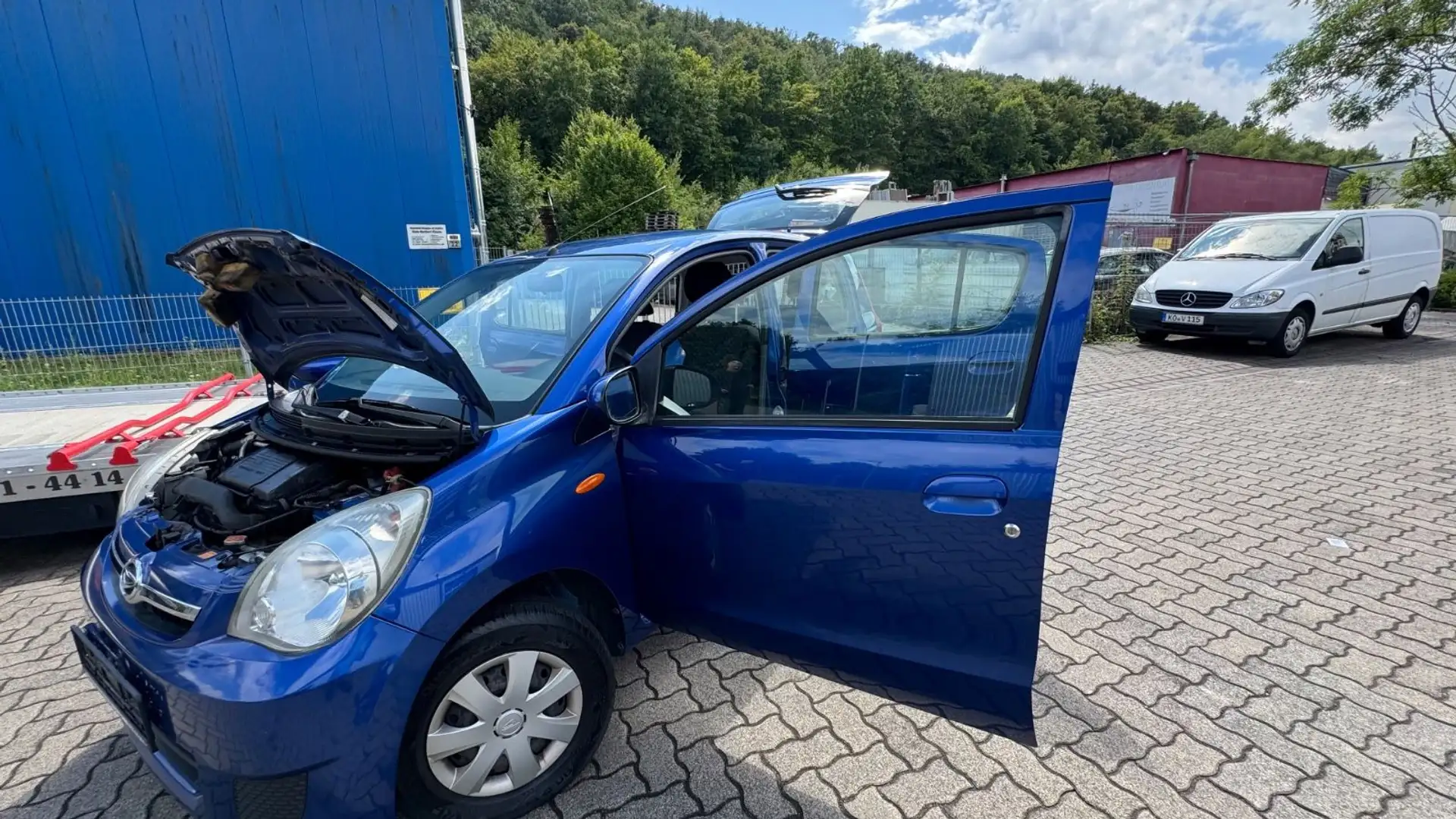 Daihatsu Cuore 1,0TopKlima(5L)ERST LESEN!5Türer FP!TÜVneu! Azul - 1