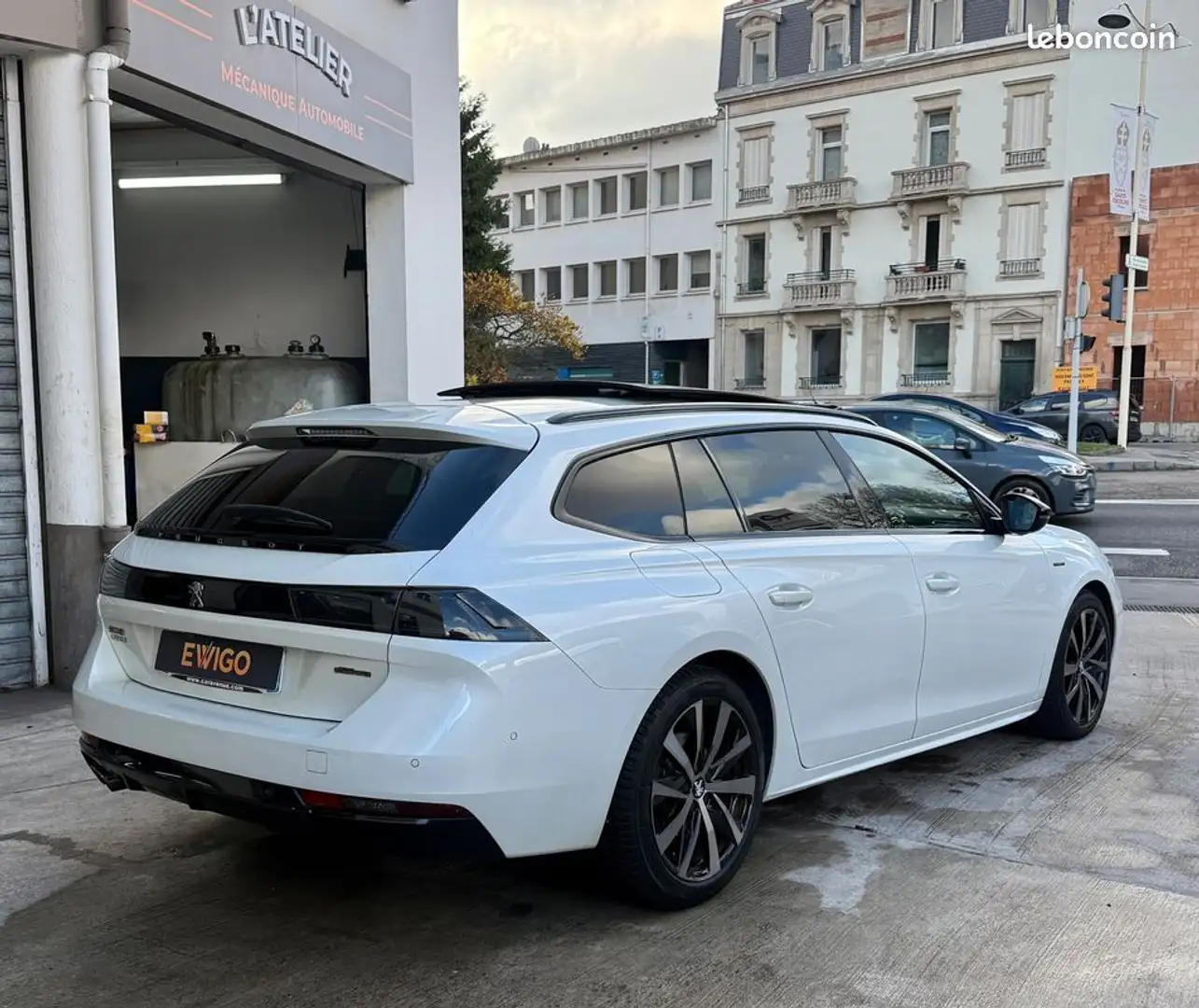 Peugeot 508 ii 2.0 bluehdi 180 s&s gt line eat8 + t.o focal camera sieges av electriques Weiß - 2