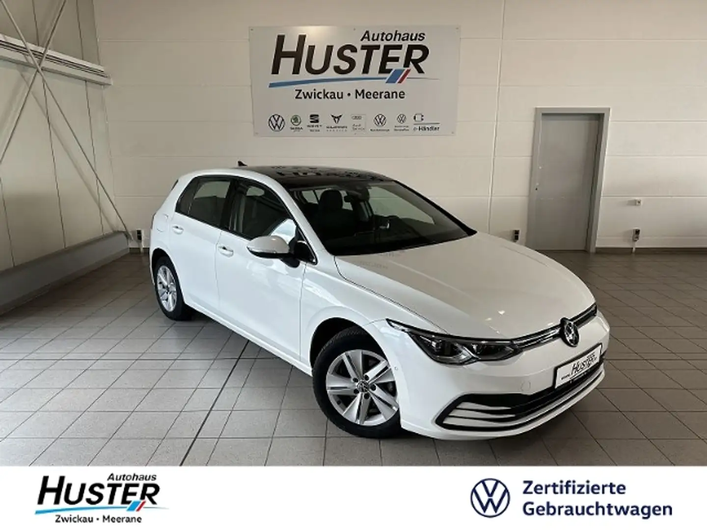 Volkswagen Golf VIII Life 1.5 TSI *STHZ,PANORAMA,ACC* Weiß - 1