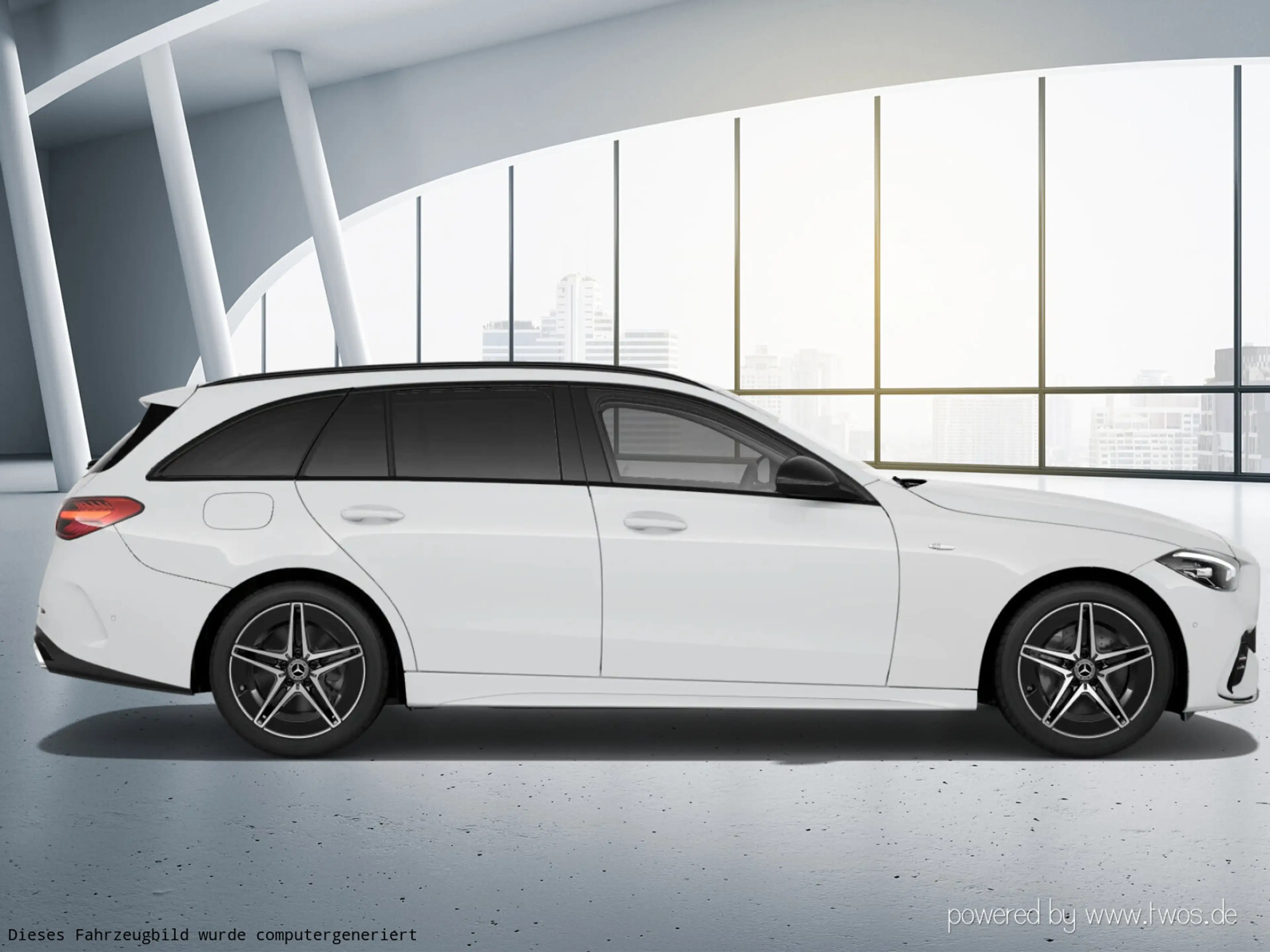 Mercedes-Benz C 300 C 300 T e AMG Pano Distr RüCam LED Night WinterP — photo 9