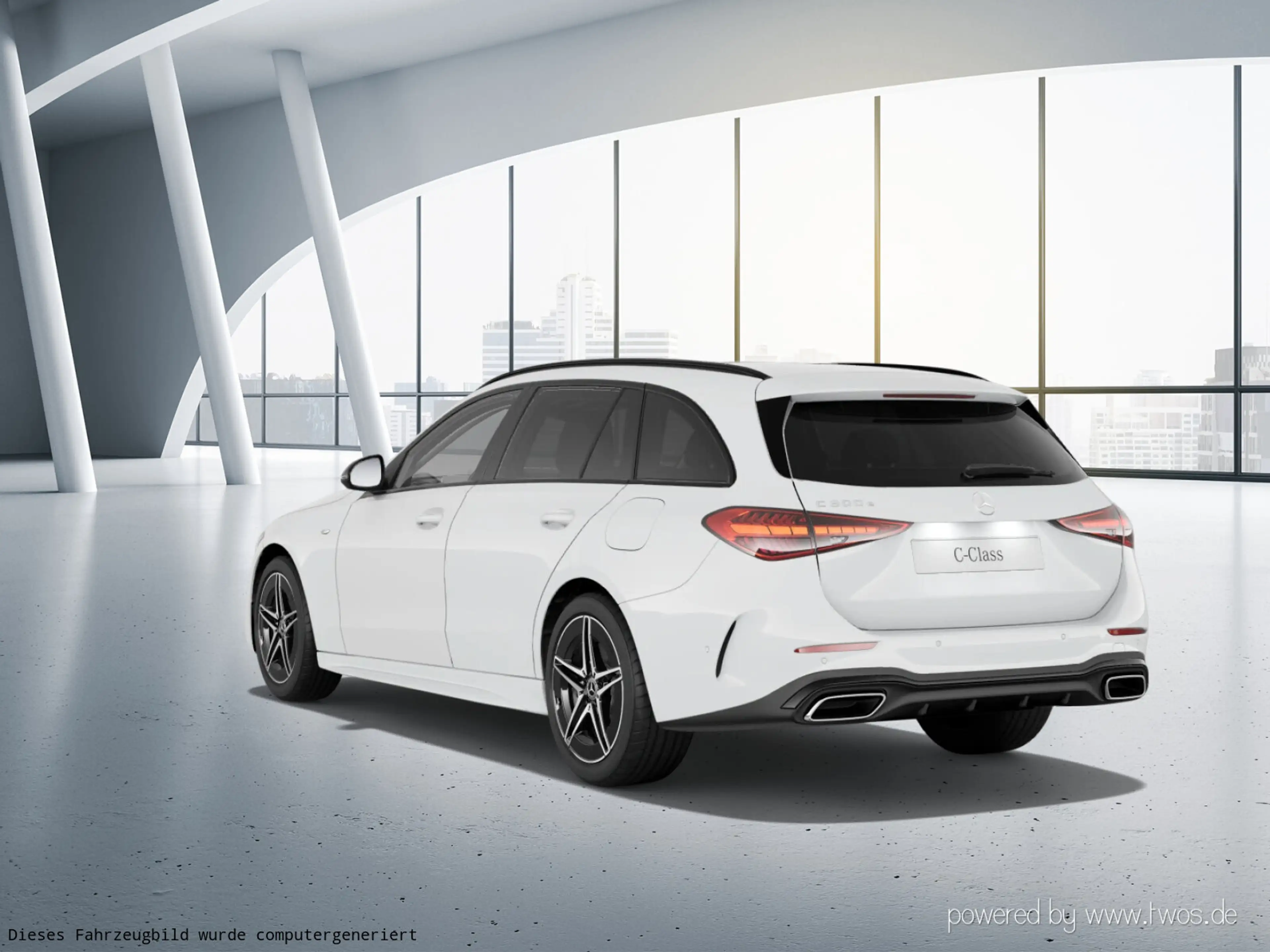 Mercedes-Benz C 300 C 300 T e AMG Pano Distr RüCam LED Night WinterP — photo 14