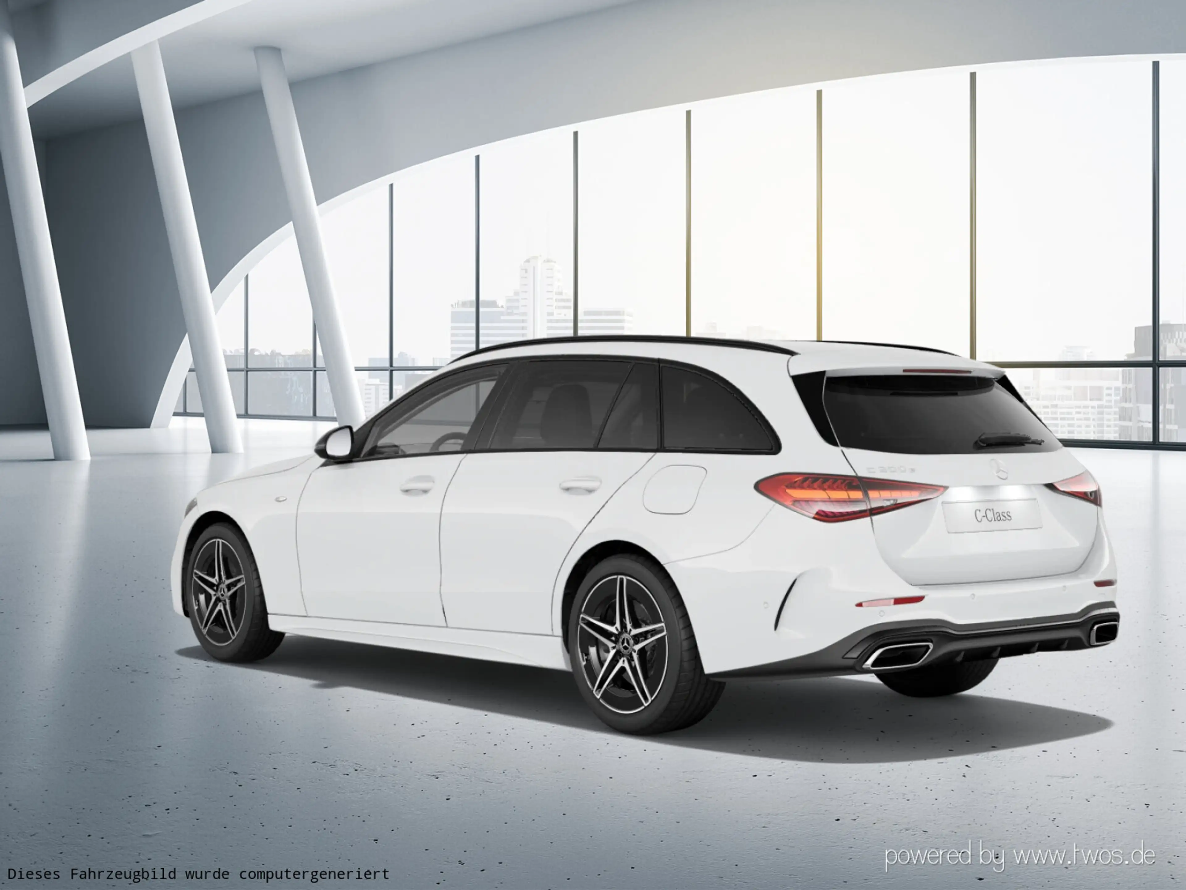 Mercedes-Benz C 300 C 300 T e AMG Pano Distr RüCam LED Night WinterP — photo 15