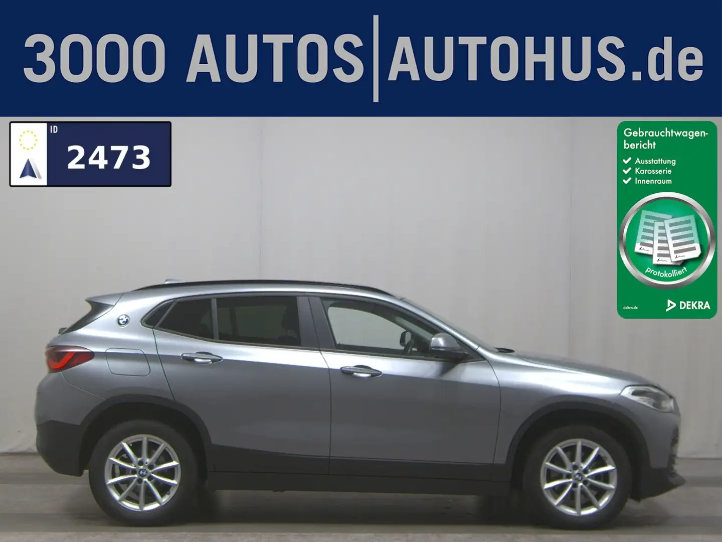 BMW X2 sDrive18i Advantage Navi LED HiFi RFK Gris - 1