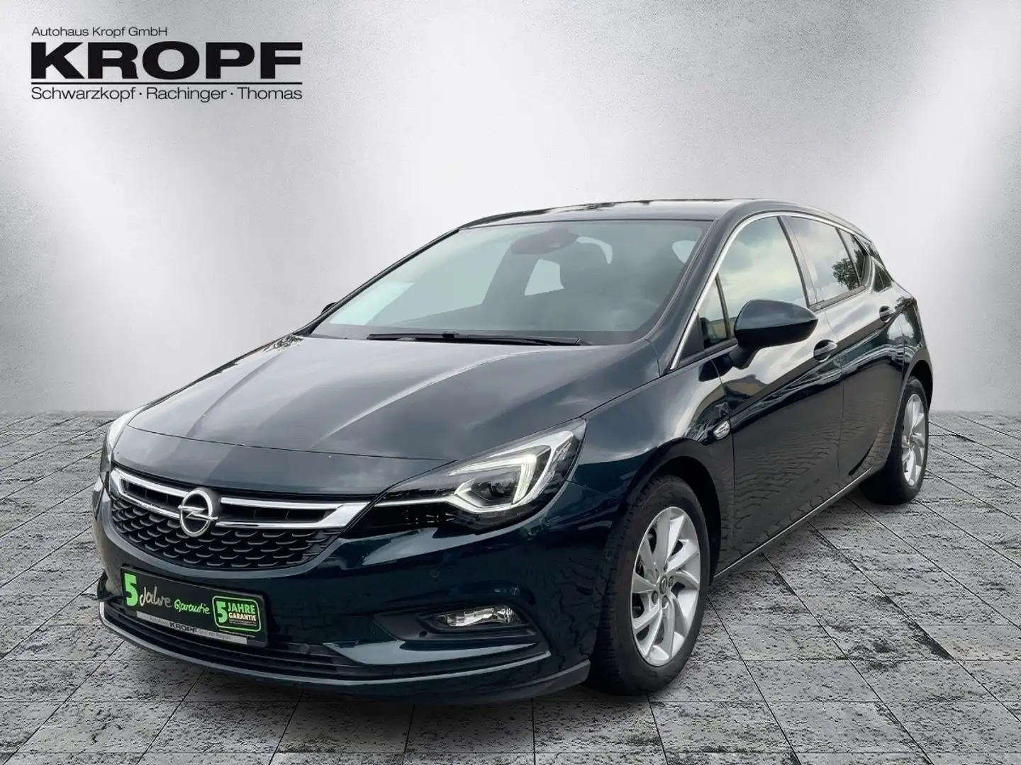 Opel Astra K 1.4 Turbo INNOVATION *Matrix+LED+Navi+SD* Groen - 2