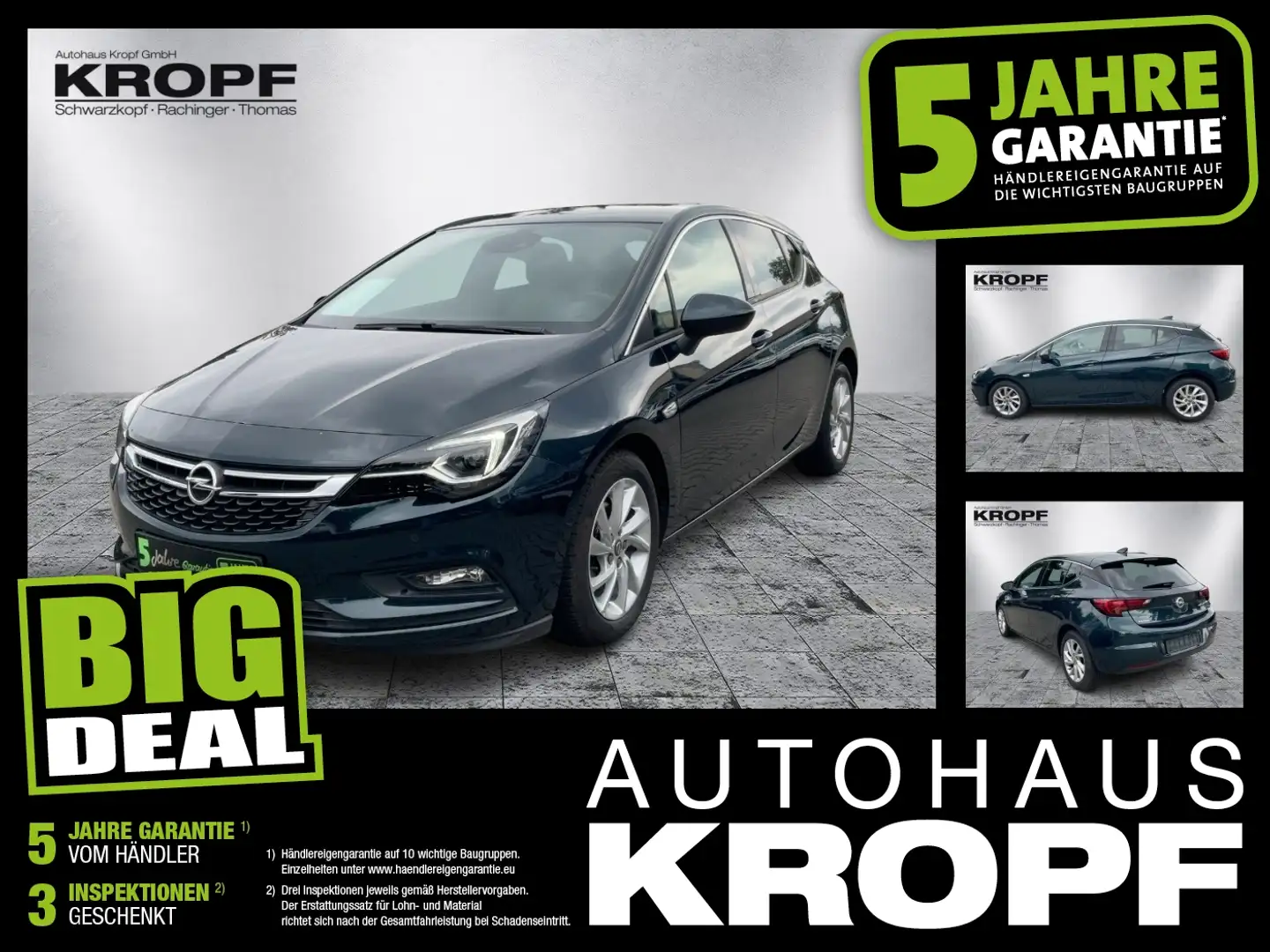 Opel Astra K 1.4 Turbo INNOVATION *Matrix+LED+Navi+SD* Vert - 1