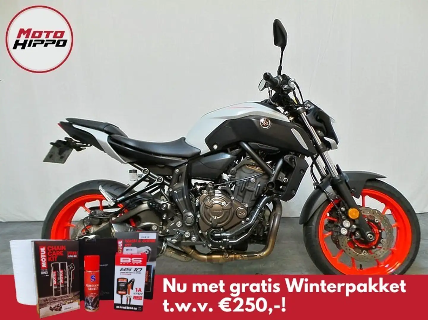 Yamaha MT-07 Zwart - 1