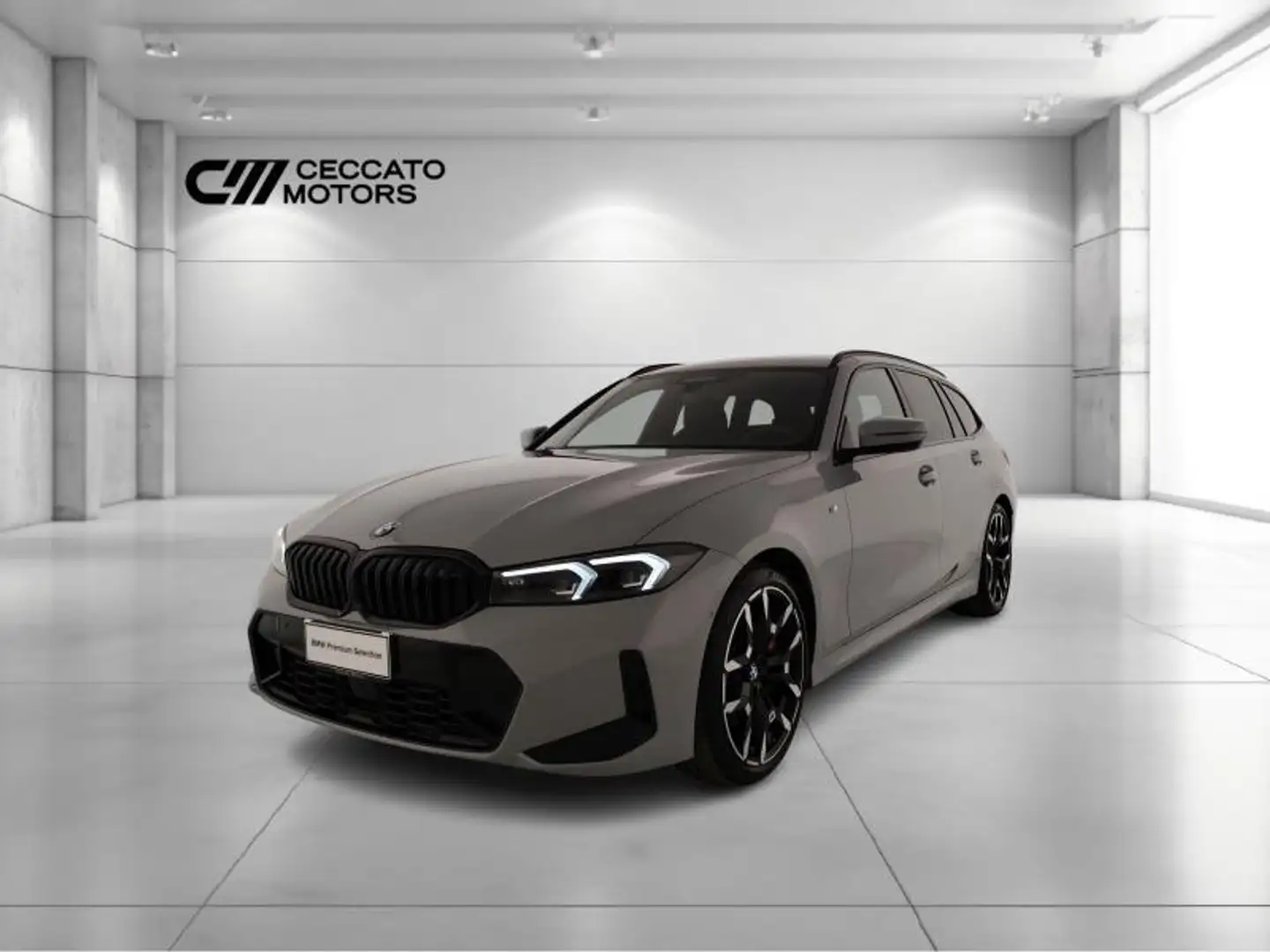 BMW 320 d Touring mhev 48V Msport xdrive auto Grigio - 1