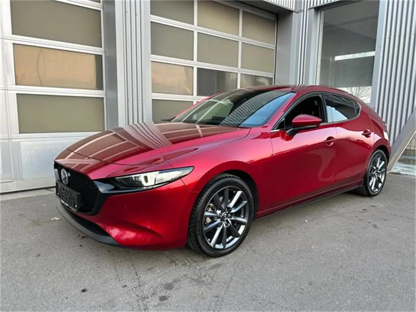 Mazda 3 e-Skyactiv-G122 Exclusive-Line mit Paket STYLE Rot - 1