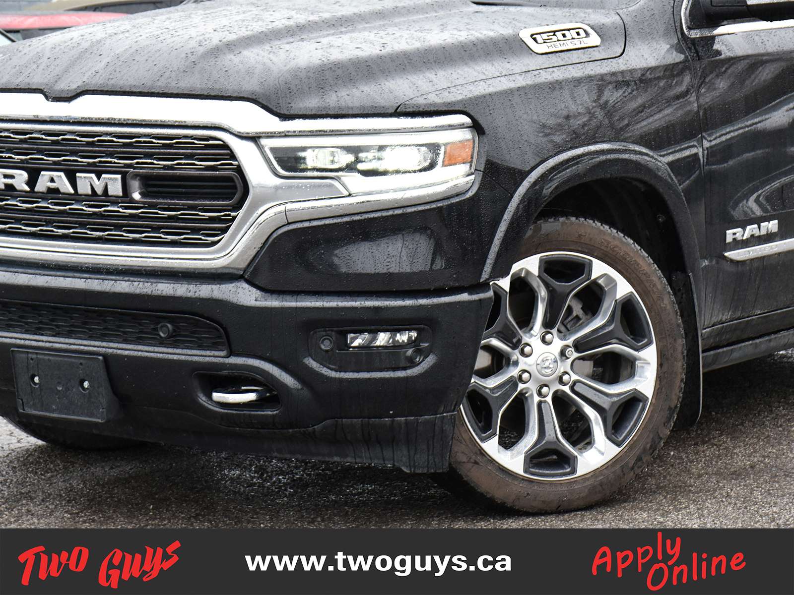 2022 RAM 1500 Crew Cab LIMITED Crew 5.7L 4WD | Panoroof | Leather | photo 2