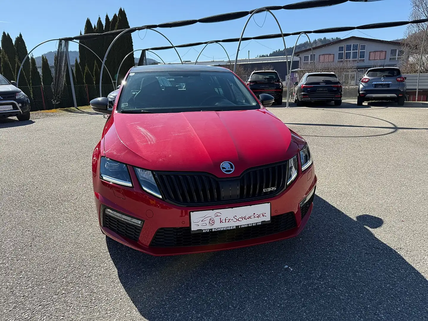 Skoda Octavia Combi RS 2,0 TDI 4x4 DSG Rot - 2