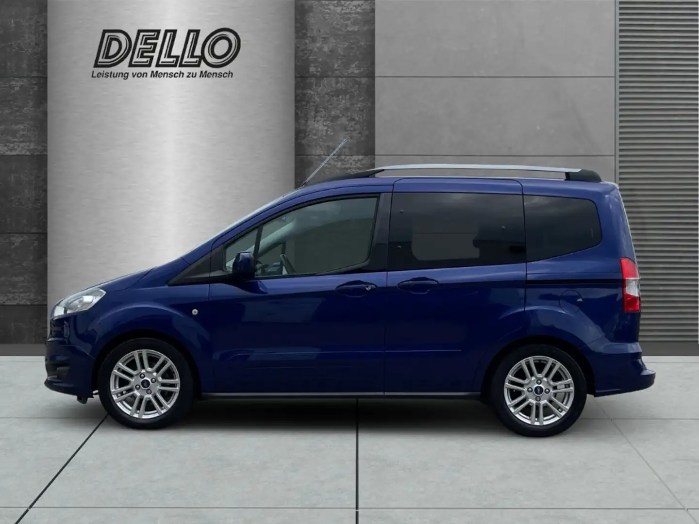 Ford Tourneo Courier Titanium EcoBoost ,Sitzhzg.,Klimaautomatik ,beheiz Blau - 2