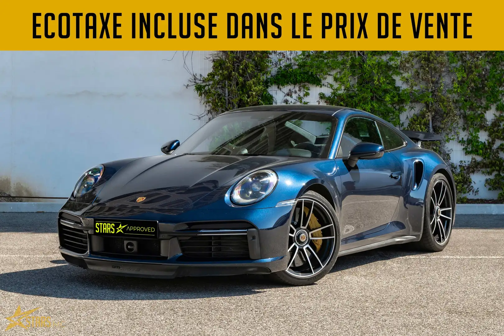Porsche 992 TURBO S Bleu - 1