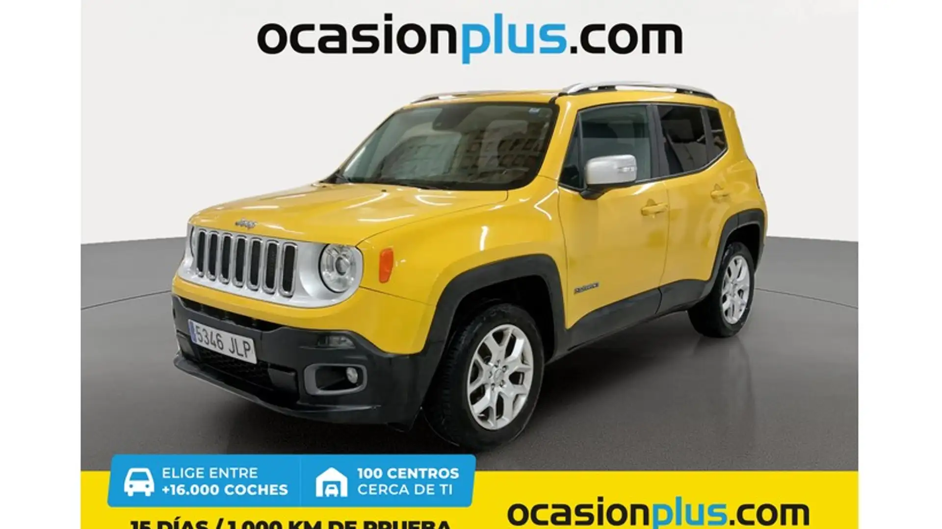 Jeep Renegade 2.0Mjt Limited 4x4 AD Low Aut. 103kW Jaune - 1
