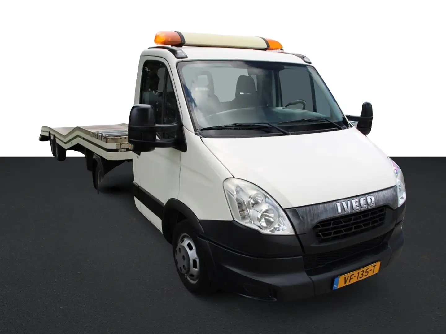 Iveco Daily 35C17 300 veldhuizen oprij combinatie Wit - 2