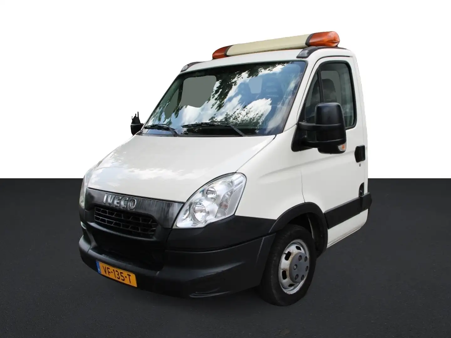 Iveco Daily 35C17 300 veldhuizen oprij combinatie Wit - 1