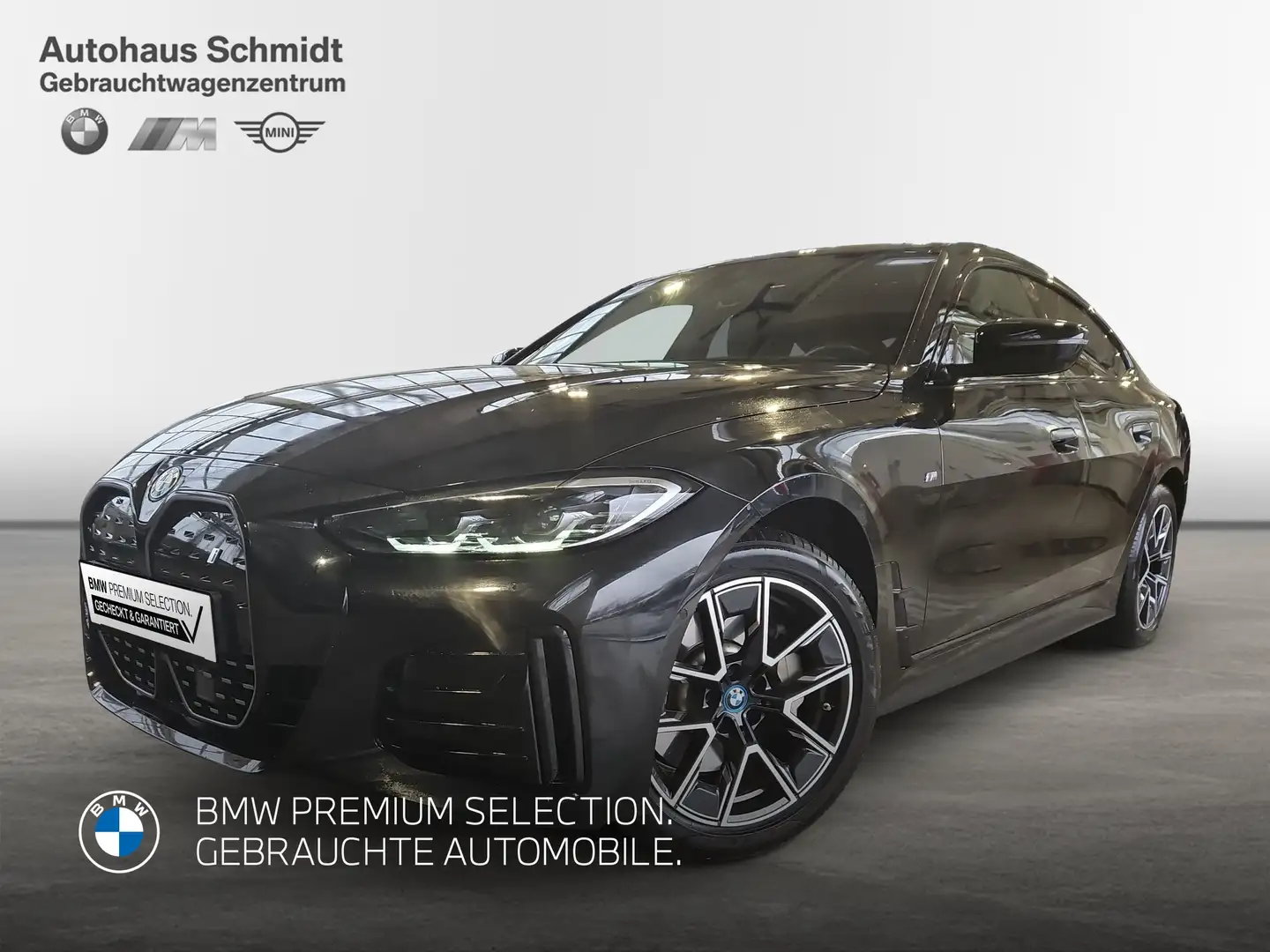 BMW i4 eDrive35 Gran Coupé M Sportpaket HiFi DAB Schwarz - 1