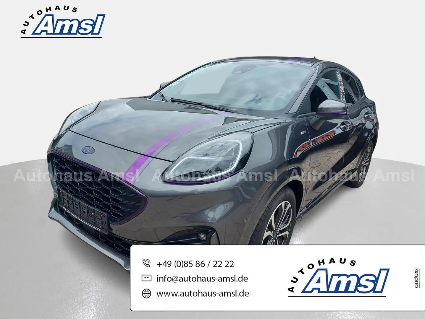 Ford Puma 1.0 EcoBoost ST-Line* AHK* ACC* Navi* RFK* 8-fach Grey - 1