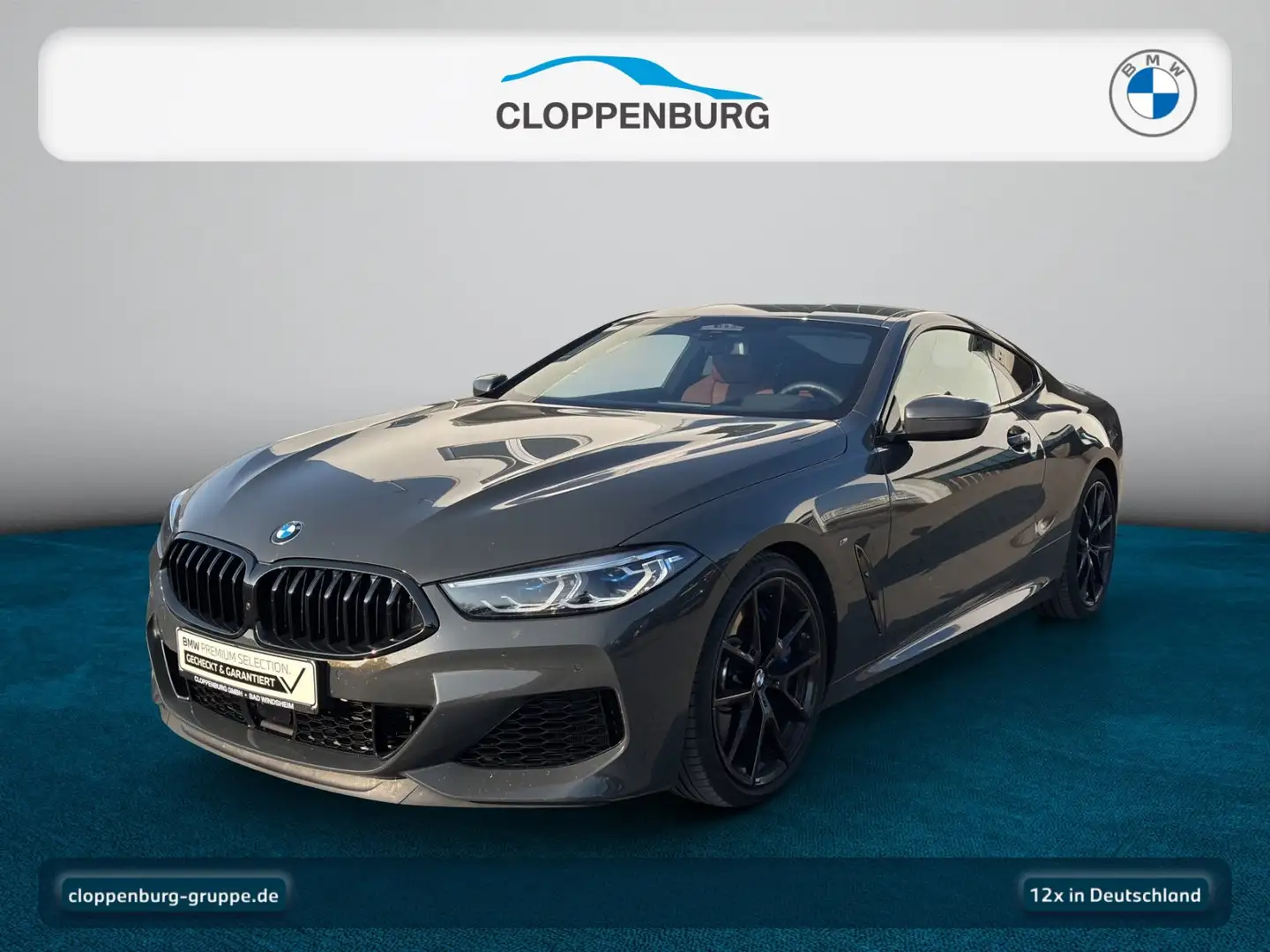 BMW M850 i xDrive Coupe DAB Gris - 1