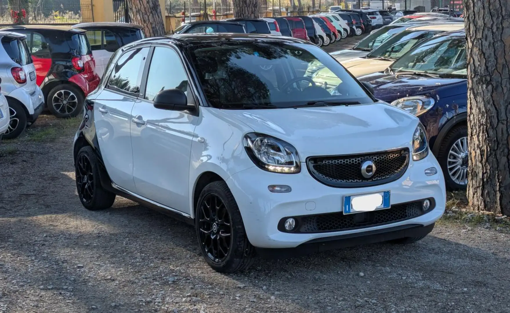 smart forFour PASSION 0.9cc 90cv TETTO PANORAMICO CRUISE CONTROL Bianco - 2