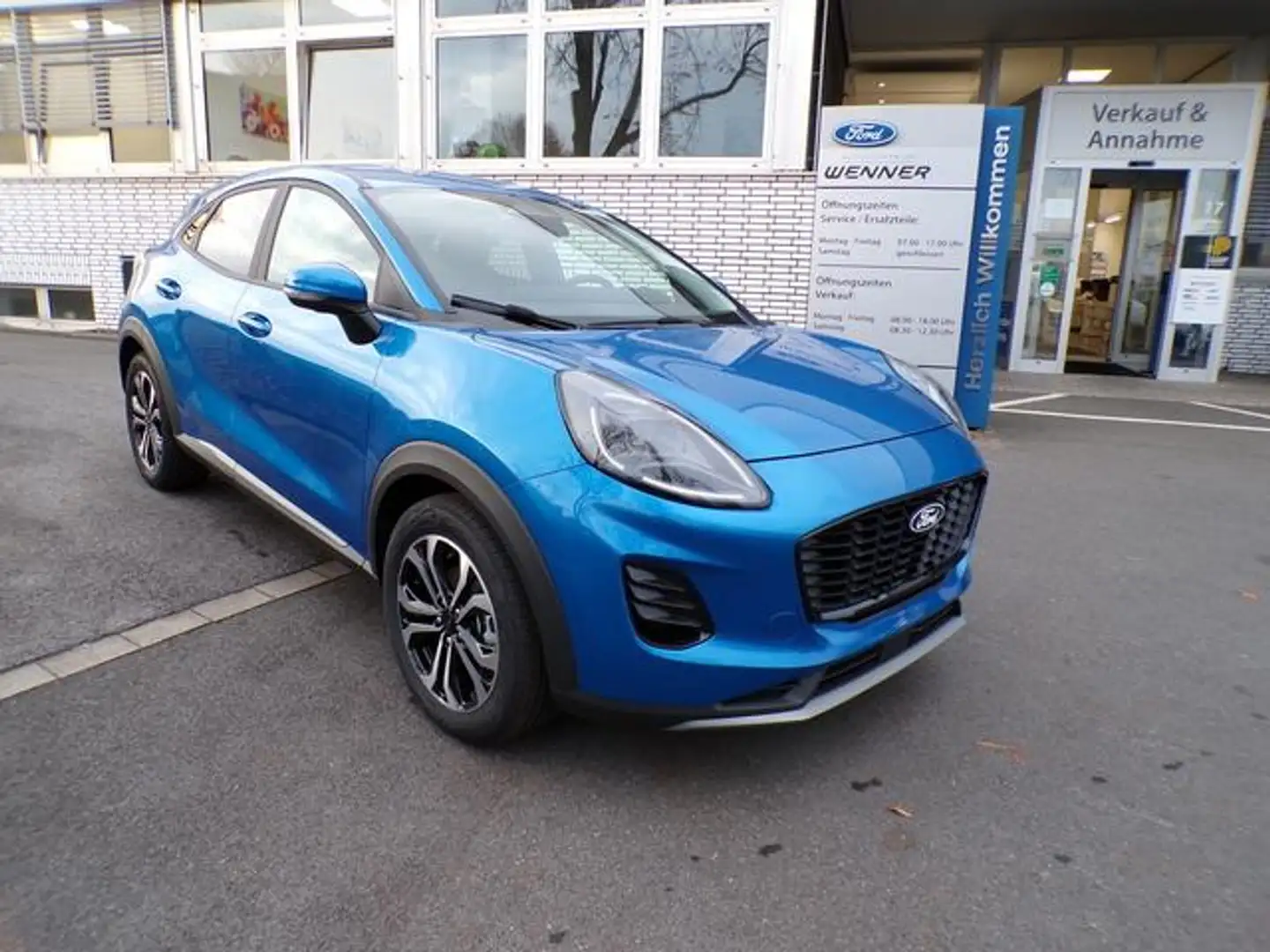 Ford Puma Titanium Automatik SYNC4 Navi /  5 Jahre FGS Blau - 1